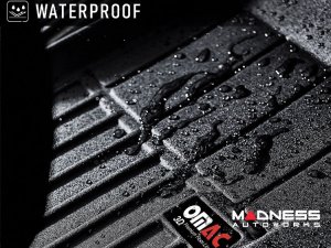 Alfa Romeo Stelvio Floor Liners - Premium 3D - OMAC - Front & Rear